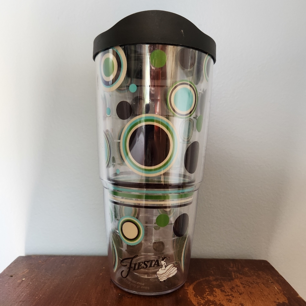 Fiesta Dots Tervis Tumbler 24 oz